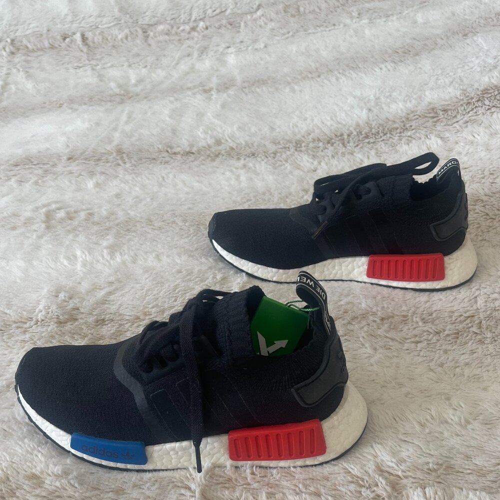 adidas NMD R1 "Core Black Lush Red" sneakers